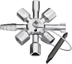 Knipex Twinkey fastighetssktarnyckel i gruppen Maskiner & Verktyg / Handverktyg / Hylsor, nycklar och mejslar / Nycklar hos Blys VIP AB (2150-001101)