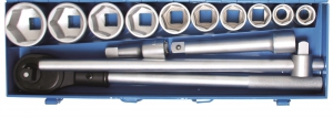 Hylsnyckelsats 3/4tum 22-50mm 14 delar BGS i gruppen Maskiner & Verktyg / Handverktyg / Hylsor, nycklar och mejslar / Hylsor hos Blys VIP AB (4700-1206)